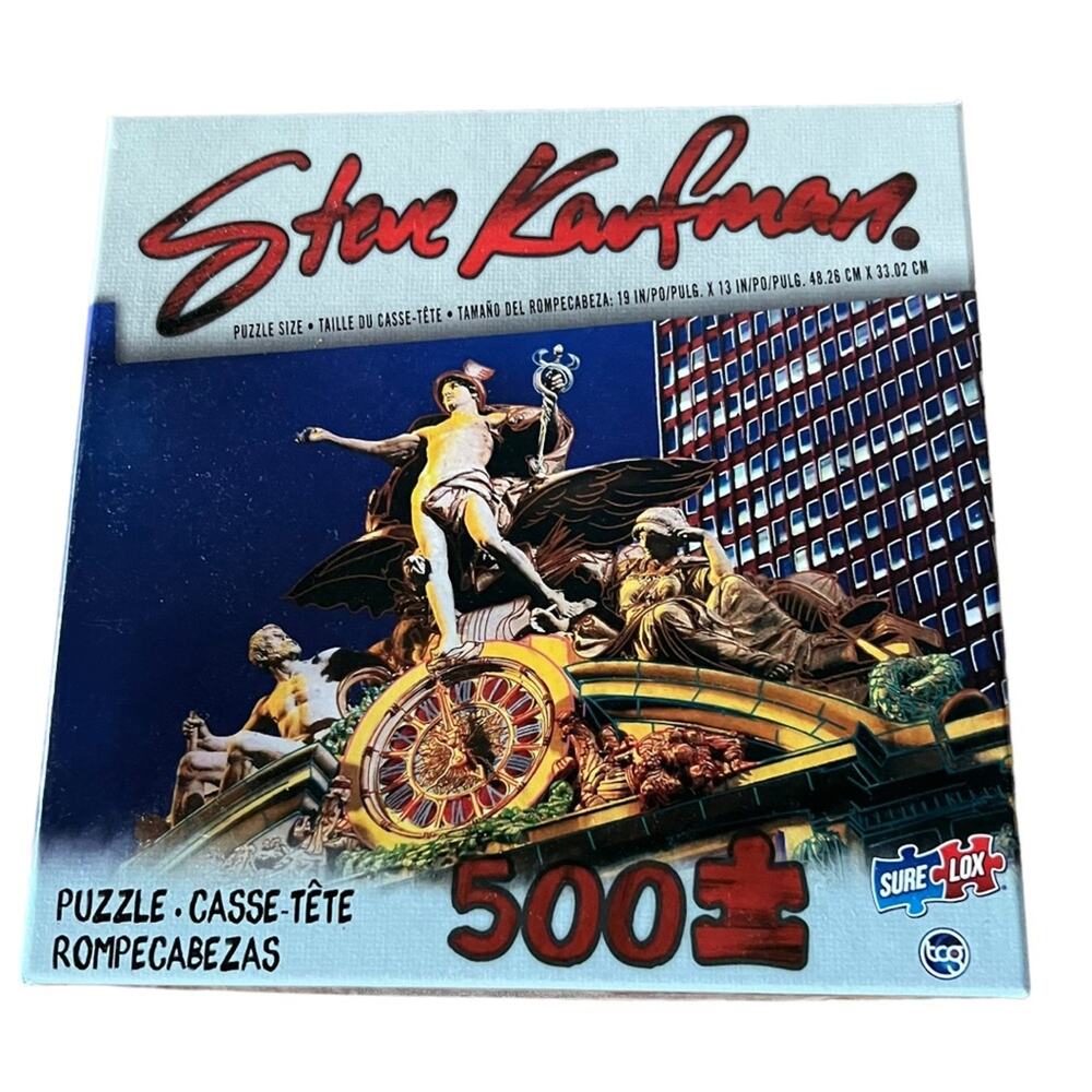 Steve Kaufman Grand Central Terminal 500 Piece Jigsaw Puzzle